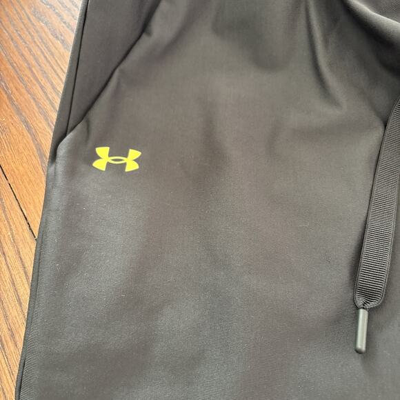 under armour Women’s Heatgear Pants Dark Green With Pockets Xl - Picture 5 of 7